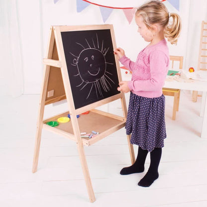 Bigjigs Toys Magnetická tabule s příslušenstvím - Poškozený obal