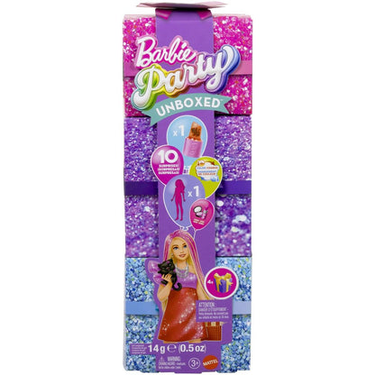 Mattel Barbie Party Reveal Glam Party červená