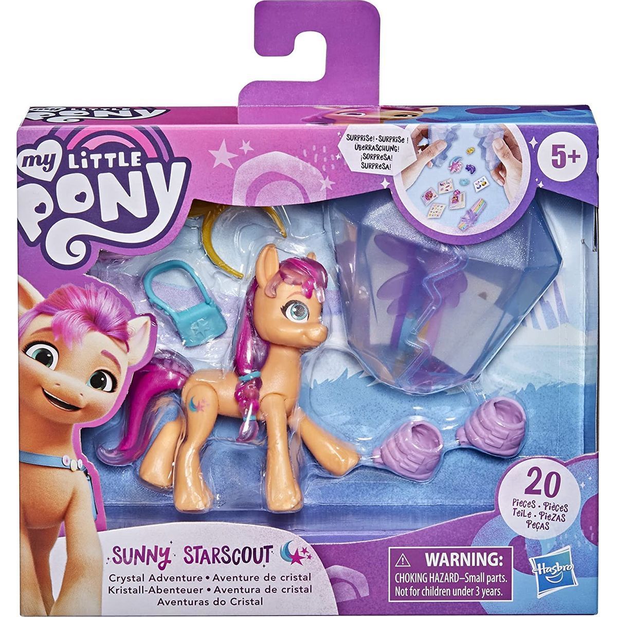 Hasbro My Little Pony Křišťálové dobrodružství s poníky Sunny Starscout