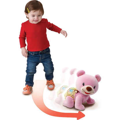 Vtech Lezoucí medvídek růžový CZ