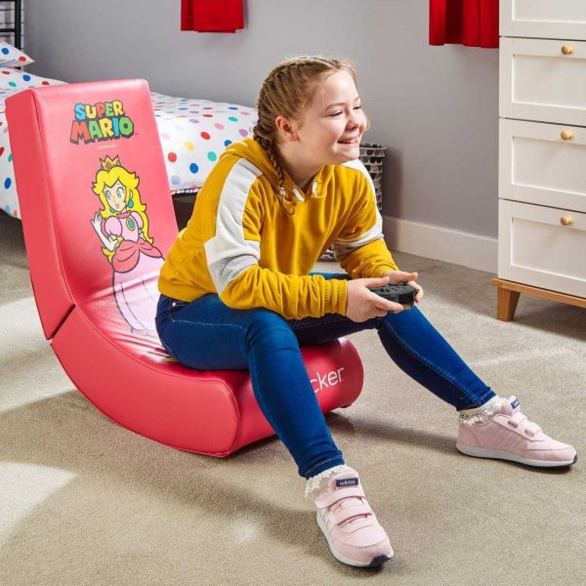 XRocker Nintendo herní židle Peach