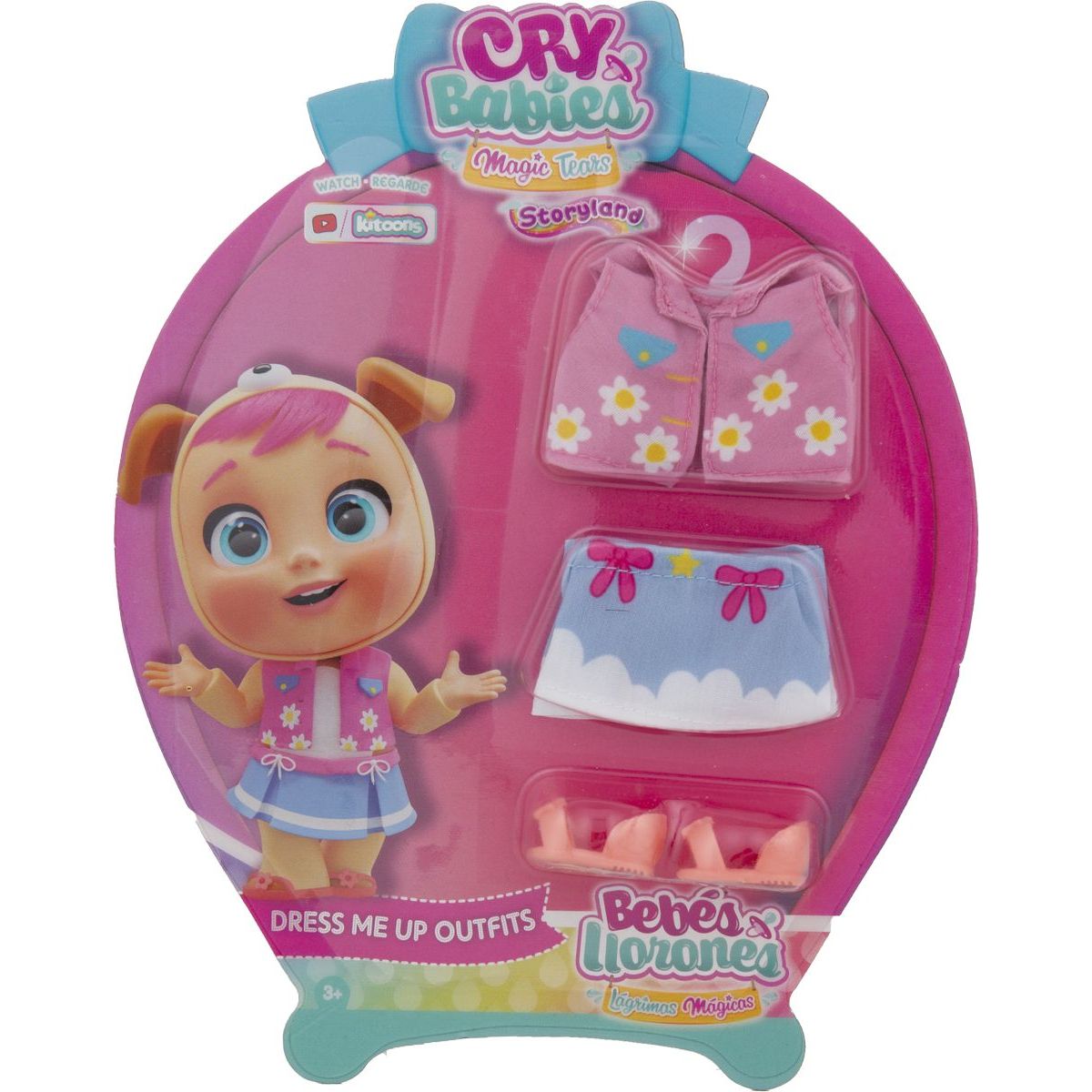 Cry Babies Magic Tears Sada oblečení pro panenku 11 cm obleček 2.