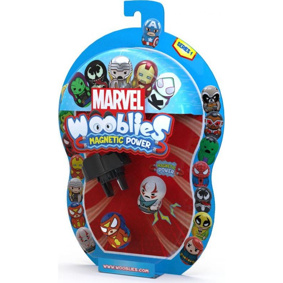 Wooblies balení 2 wooblíků s turbo vystřelovačem