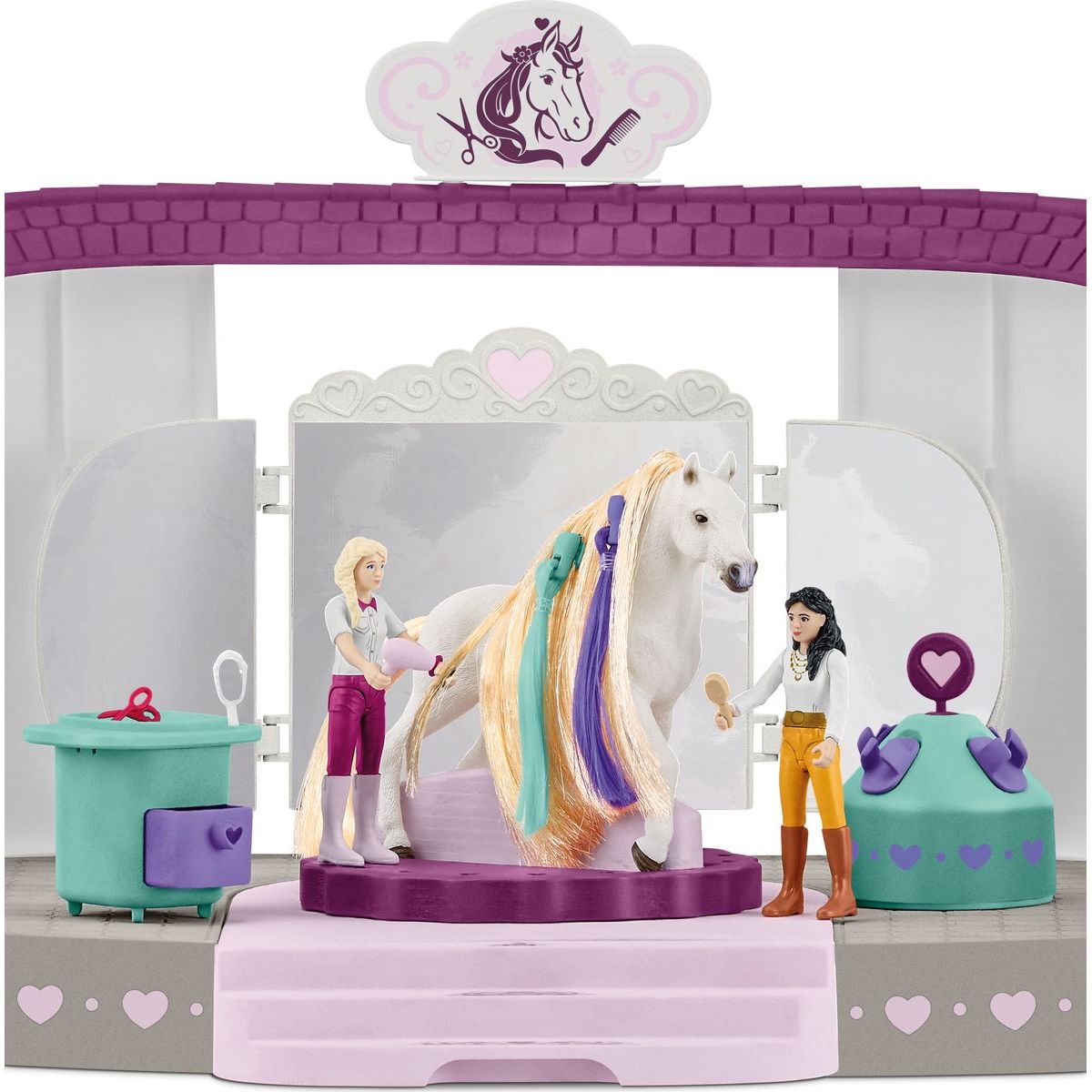 Schleich 42588 Salón krásy pro koně