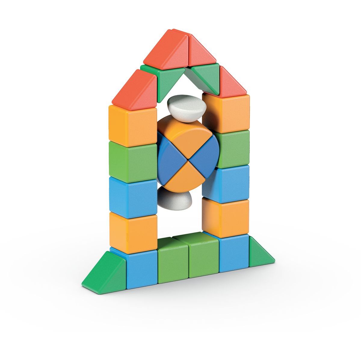 Geomag Magicube Shapes 32 dílků - Poškozený obal