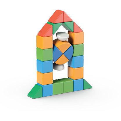 Geomag Magicube Shapes 32 dílků - Poškozený obal