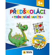 Zábavná cvičebnice - PŘEDŠKOLÁCI, TRÉNOVÁNÍ PAMĚTI