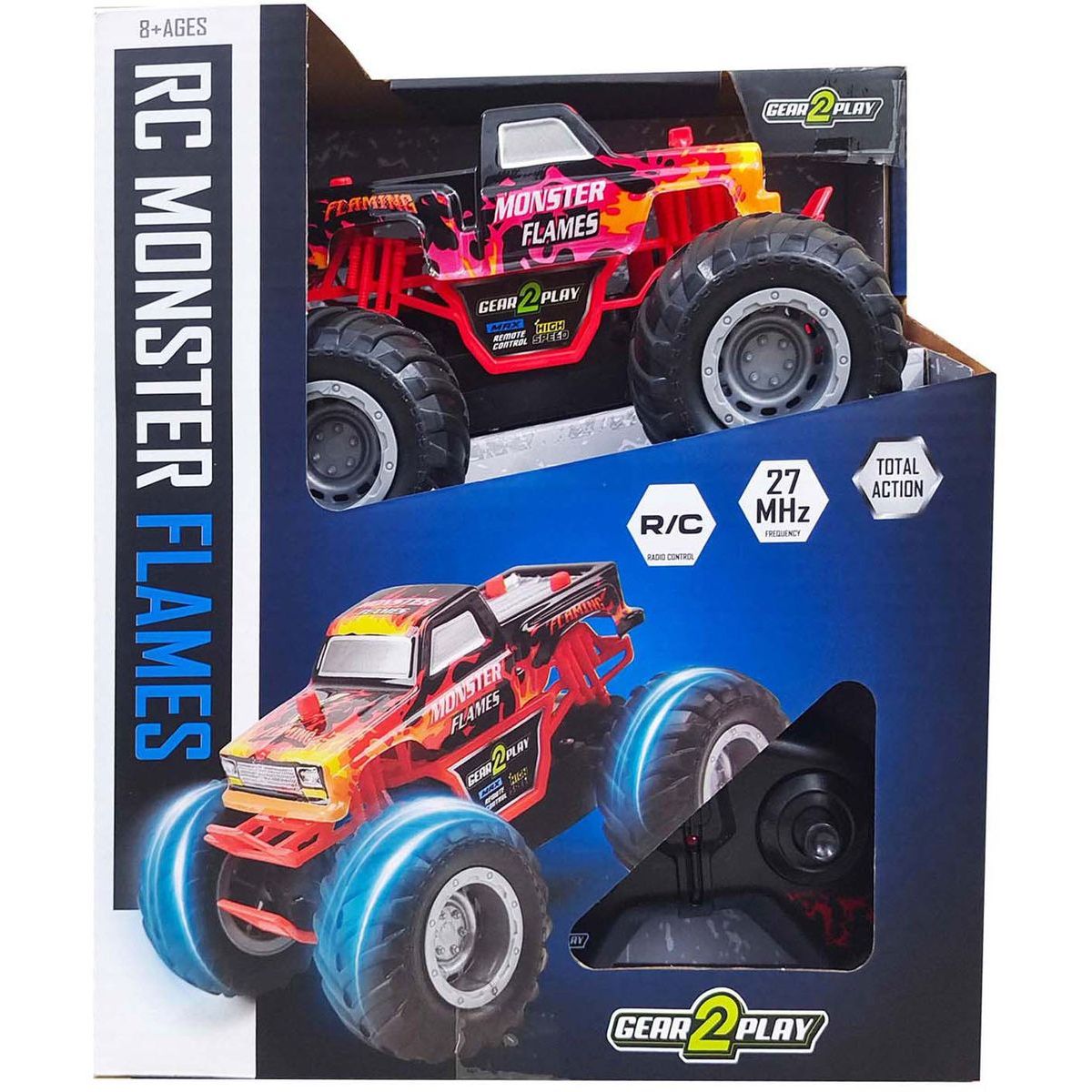 Alltoys RC auto Monster Hammer  Flames