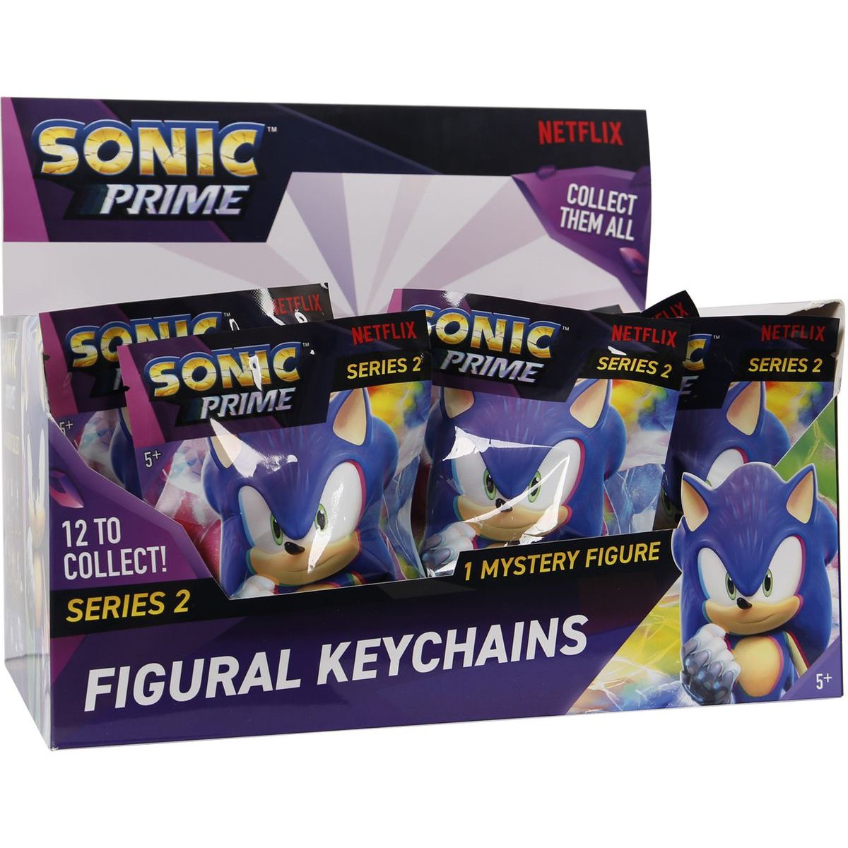 Sonic figurka přívěsek na klíče