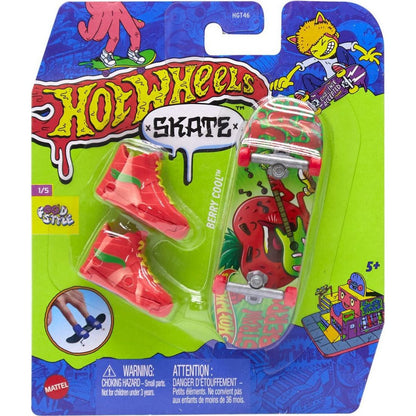 Mattel Hot Wheels fingerboard a boty 10,5 cm Berry Cool