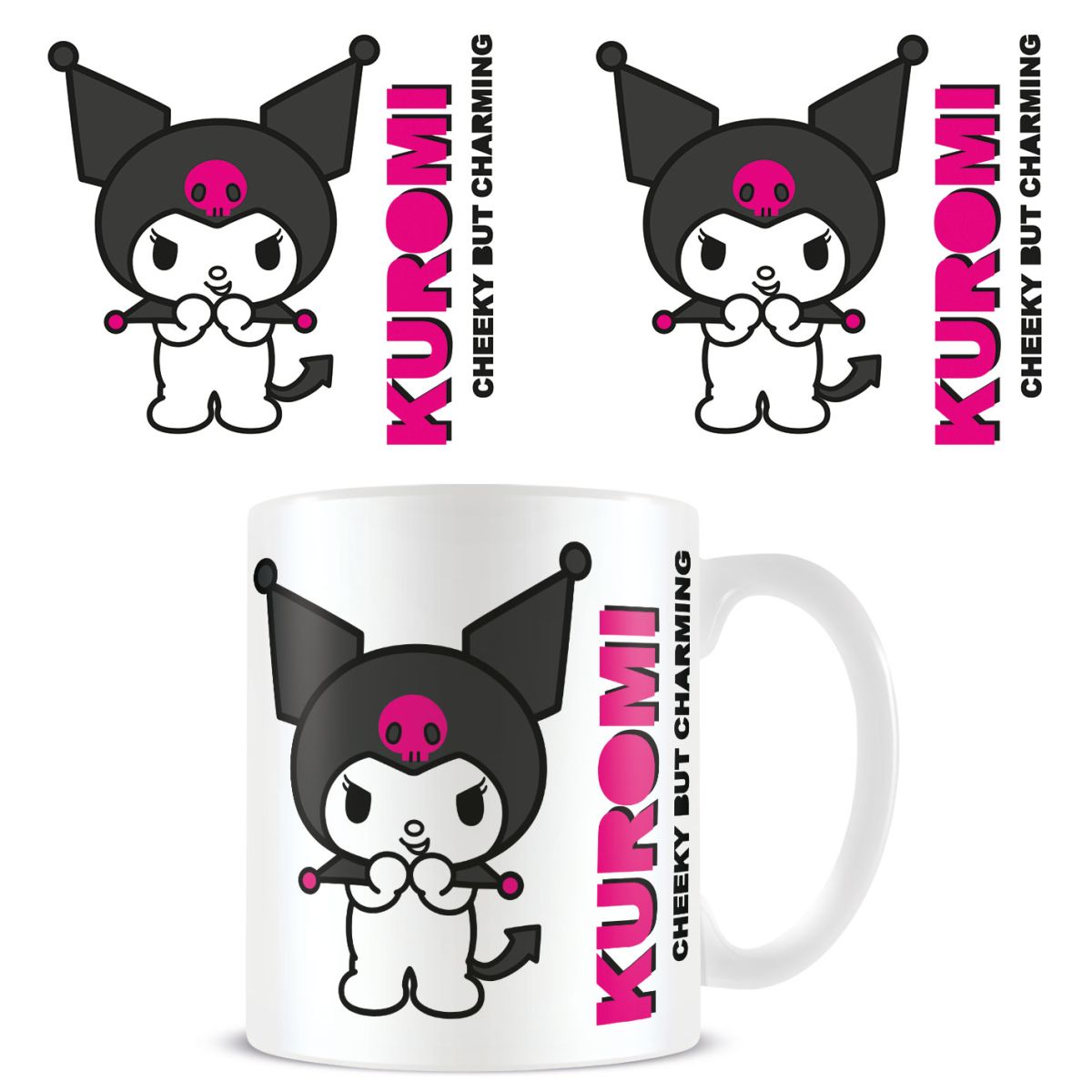 Pyramid International Kuromi Hrnek keramický Cheeky Character