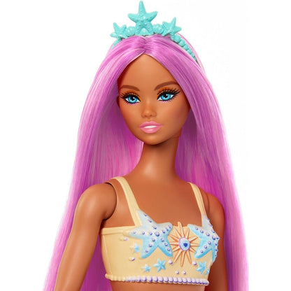 Mattel Barbie Pohádková mořská panna - žlutá