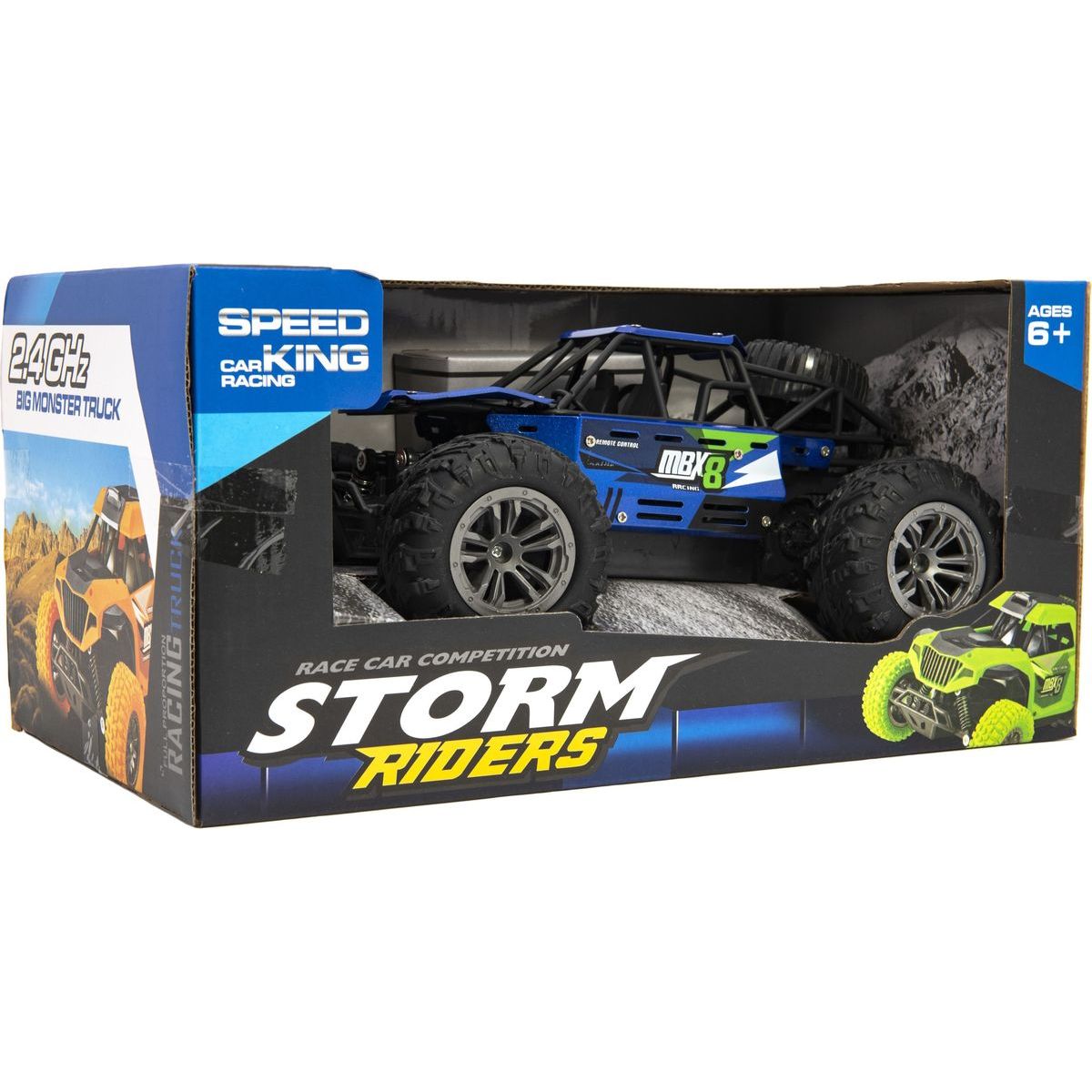 RC auto buggy terénní modré 22 cm 2,4GHz