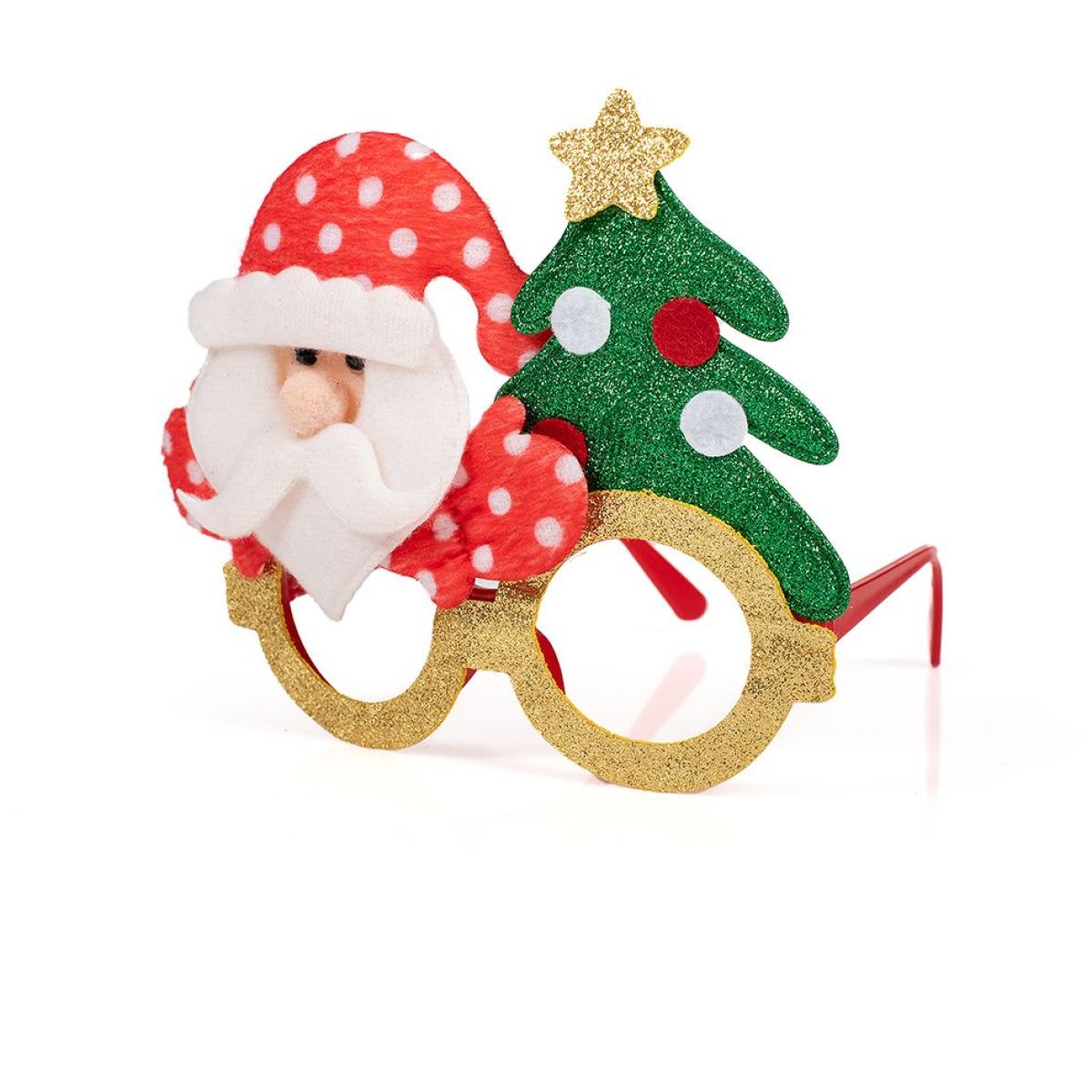 Alltoys Vánoční brýle s třpytkami 17x14 cm
