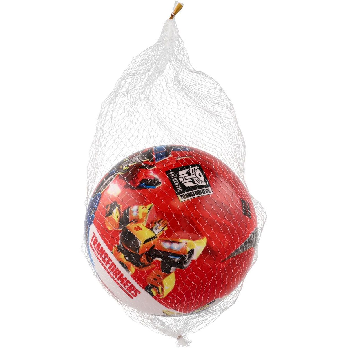 Míč Transformers nafouknutý 23 cm v síťce