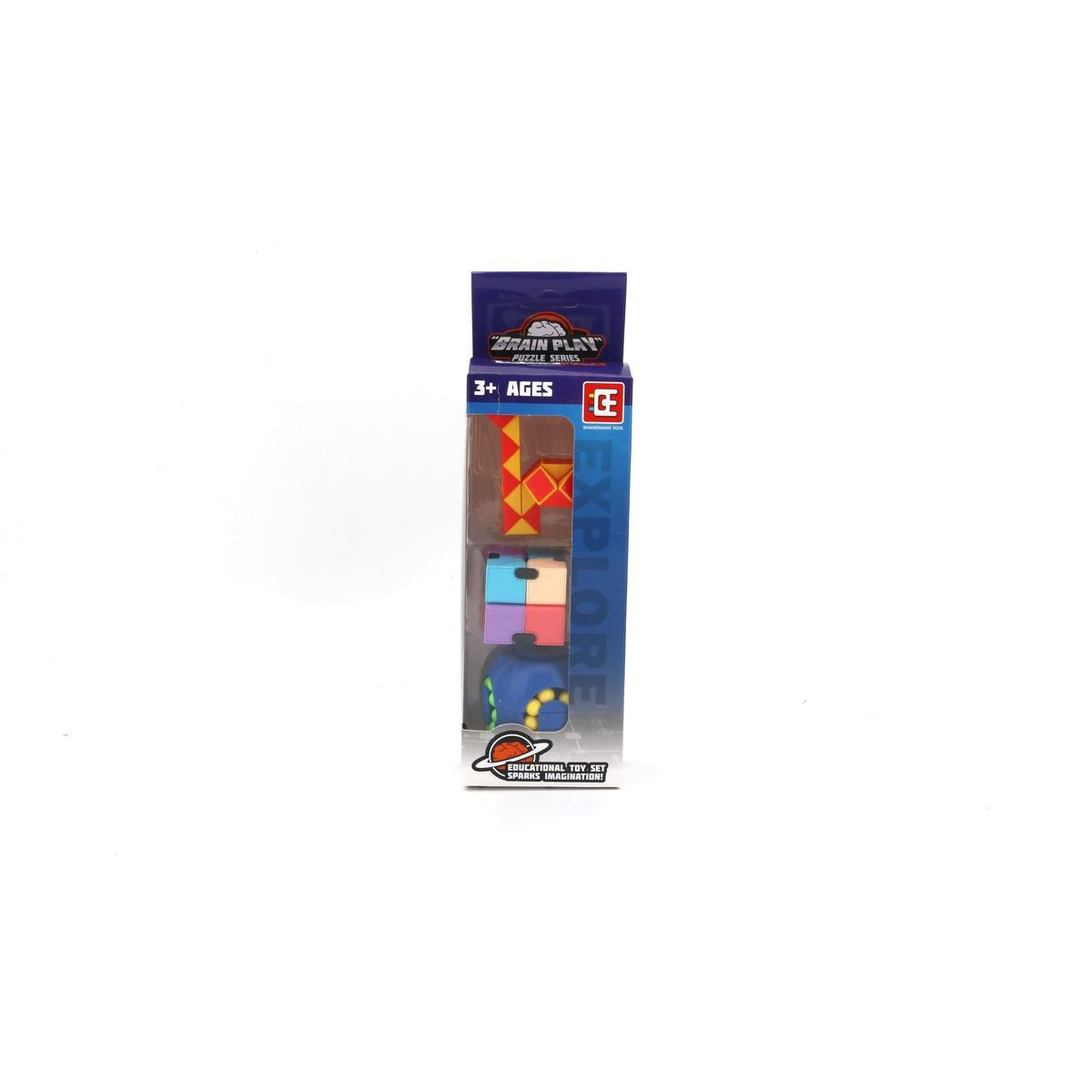Alltoys Hra Brain puzzle Prstový, otočný, kuličkový