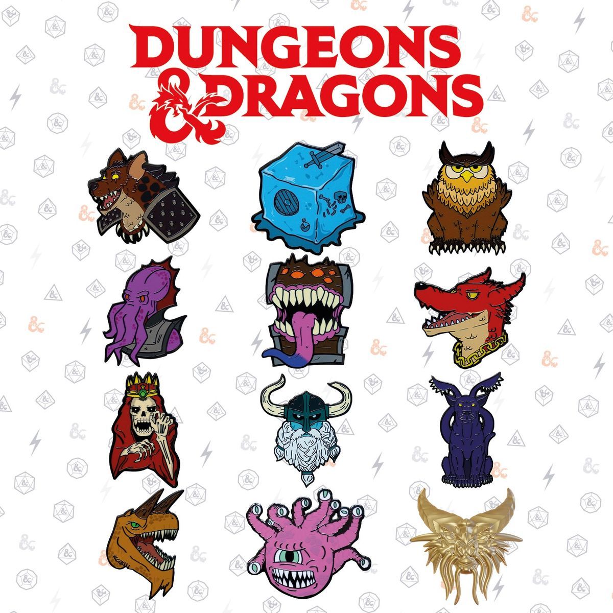 Fanatik Dungeons & Dragons Pin Mystery 50. výročí