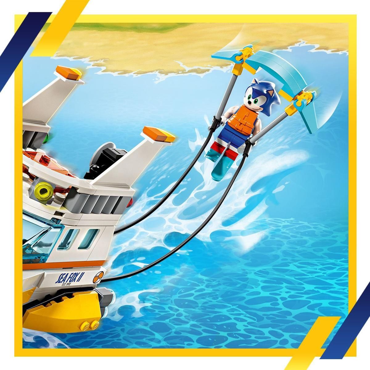 LEGO® Sonic The Hedgehog™ 76997 Tails a jeho dobrodružný člun