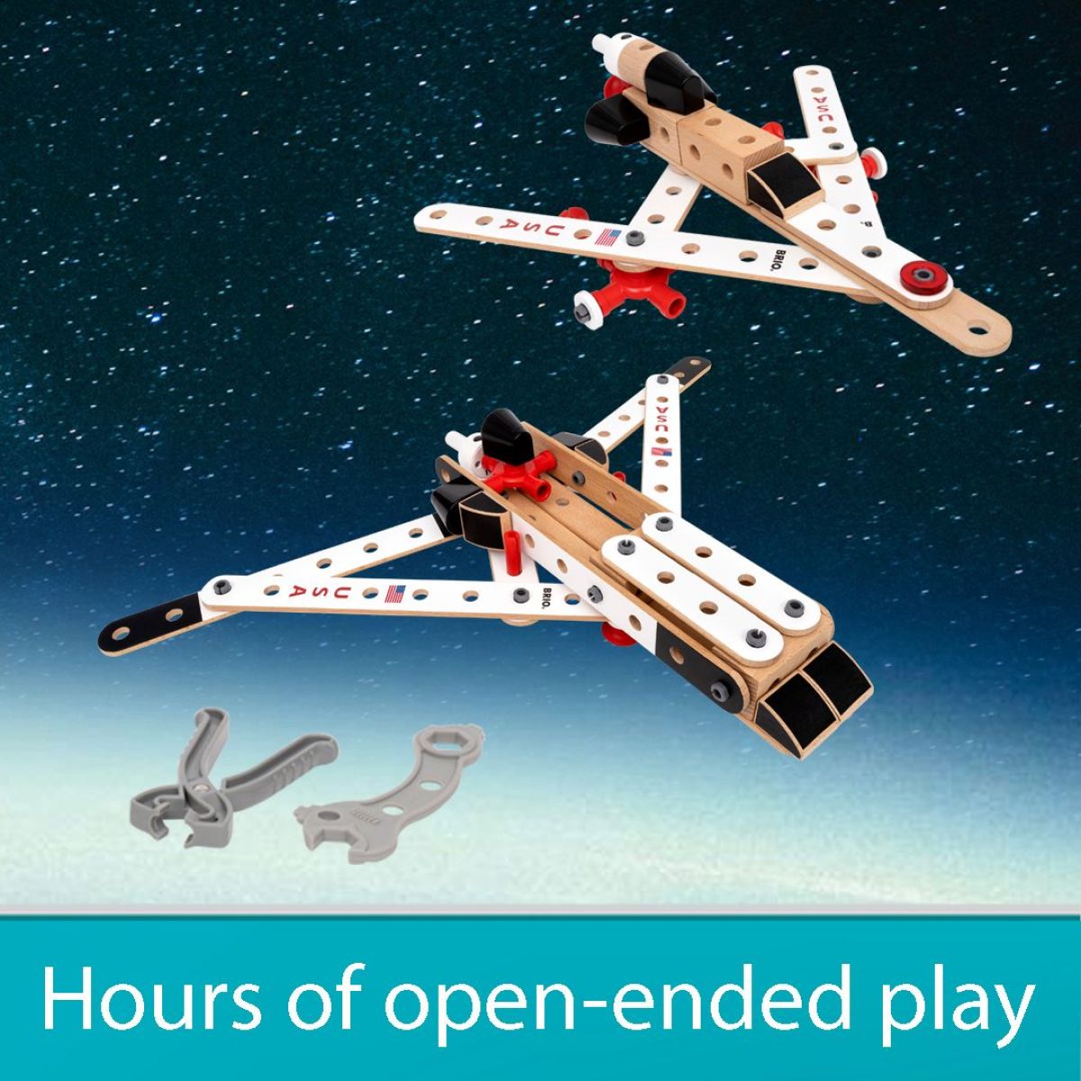 Stavebnice BRIO BUILDER NASA Apollo Saturn V