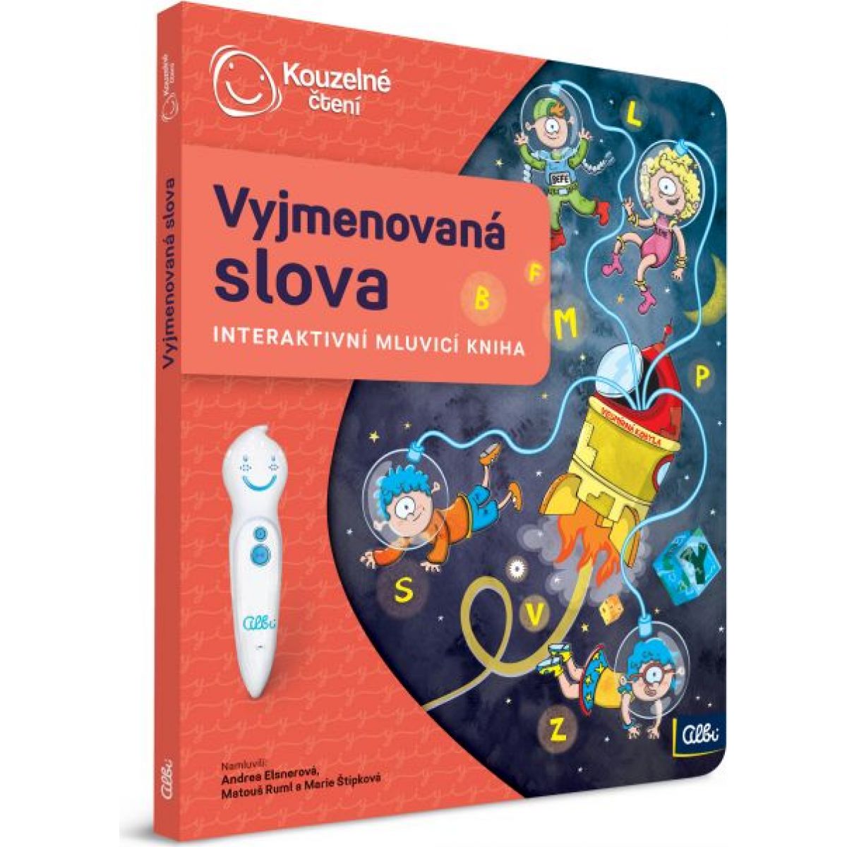 Albi Kouzelné čtení kniha Vyjmenovaná slova