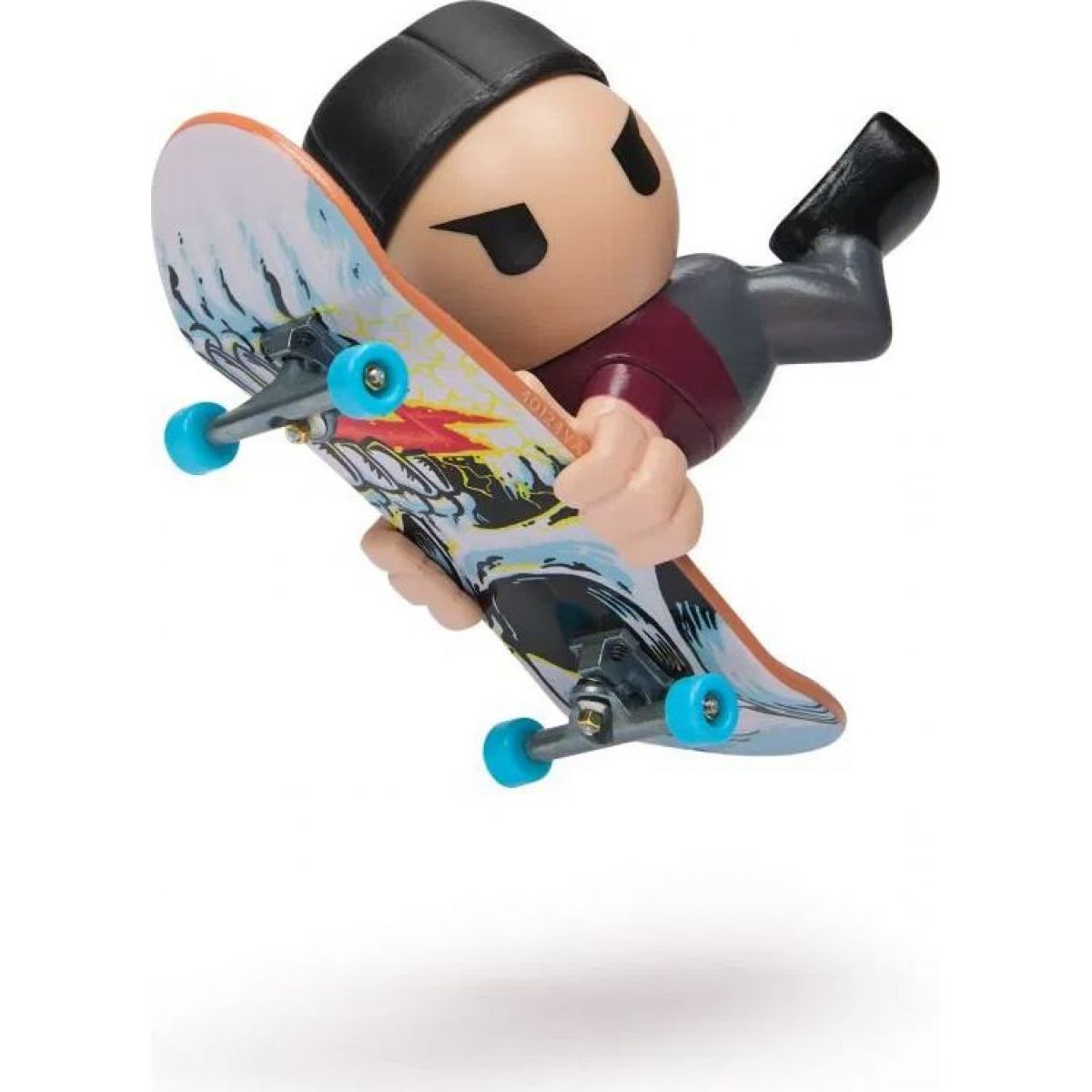 Tech Deck SK8 Crew fingerboard s figurkou Dvojbalení černá čepice a černá kšiltovka