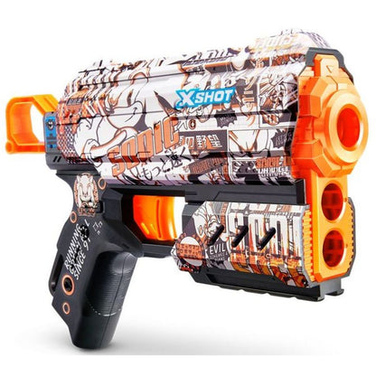 ZURU X-SHOT Skins Flux SONIC the Hedgehog