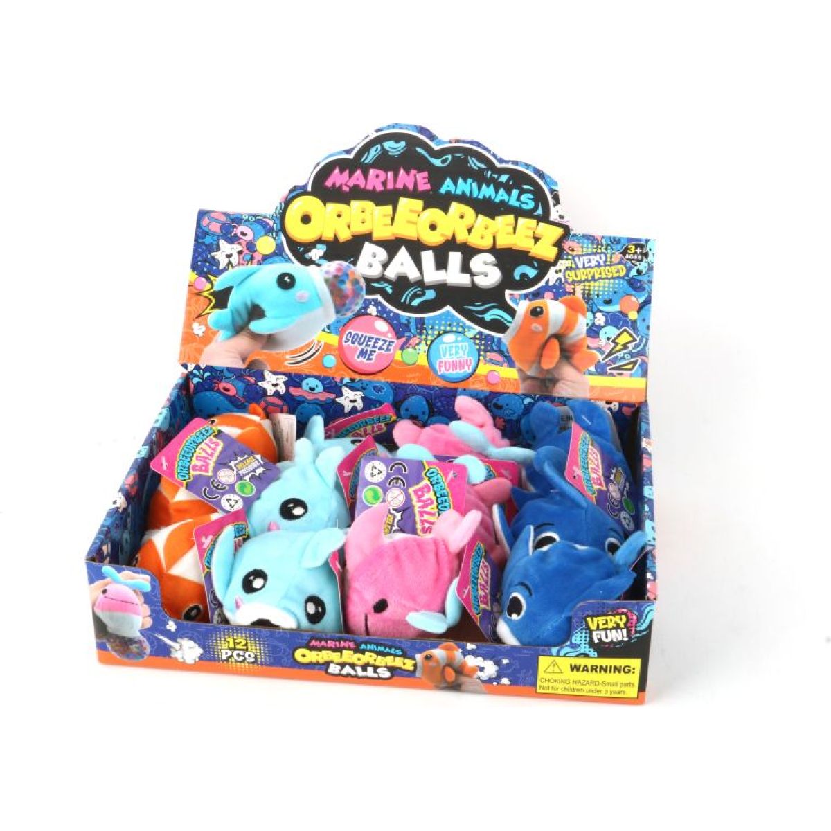 Alltoys Žertovinka mačkací mořské zvířátko 8 cm
