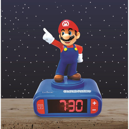 Lexibook Budík Super Mario se zvuky