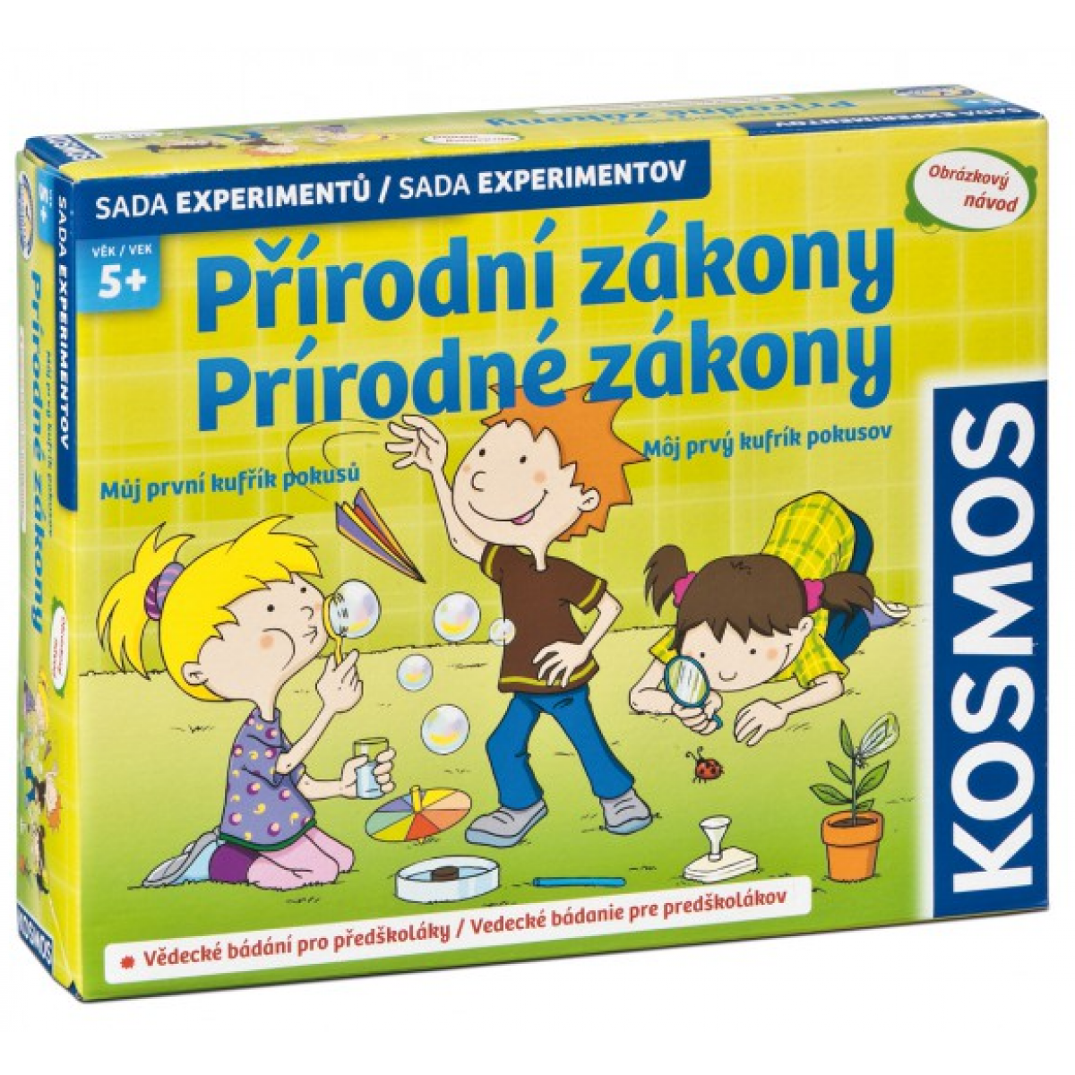 Piatnik Kosmos Přírodní zákony experimenty