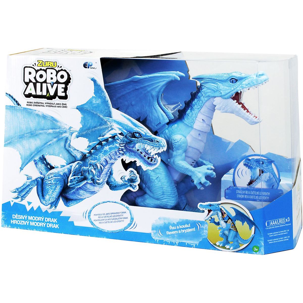 Robo Alive drak modrý
