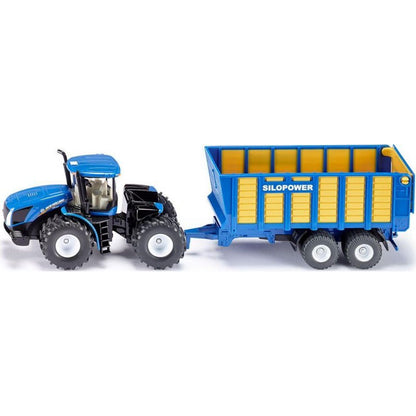 Siku Farmer Traktor New Holland s přívěsem Joskin 1:50