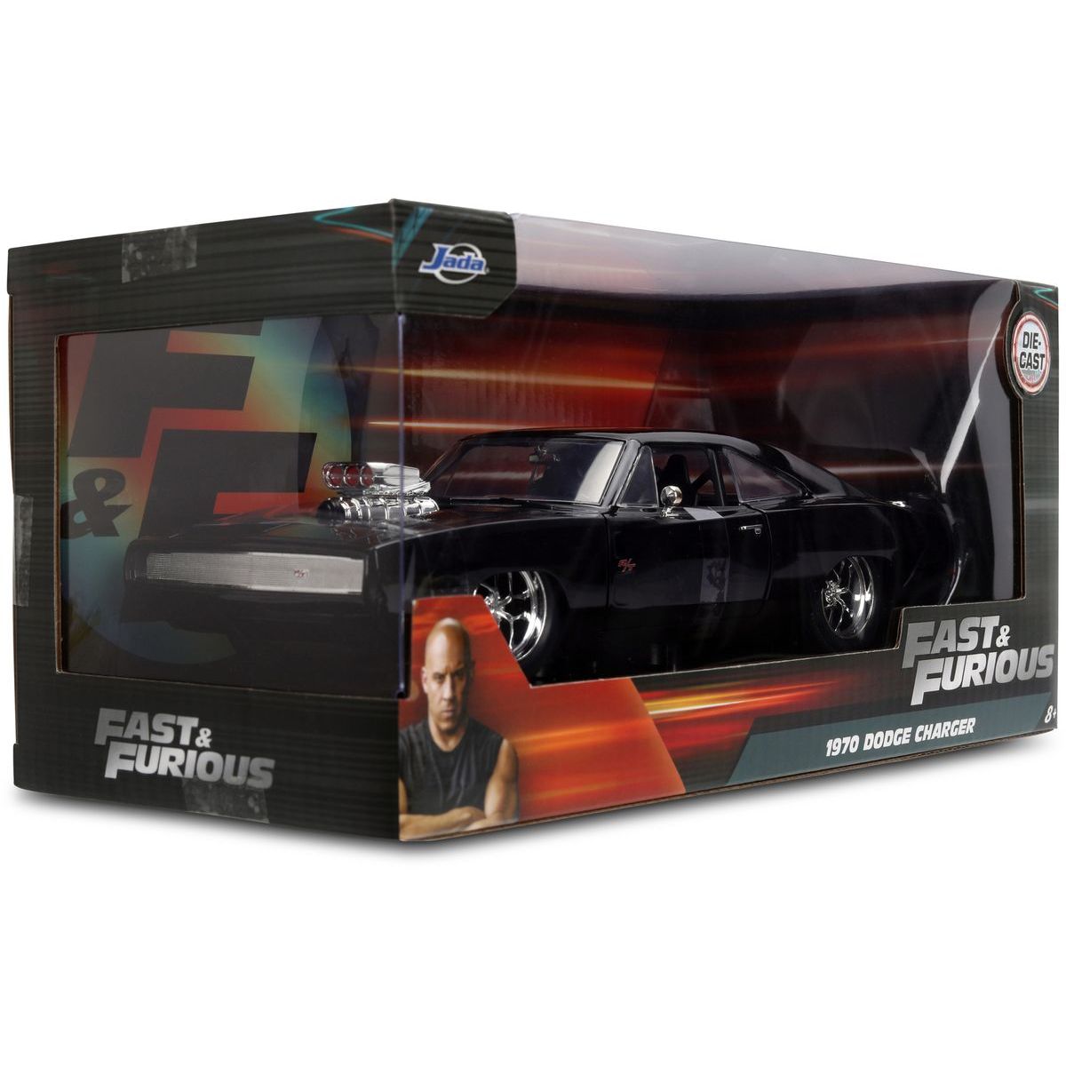 Jada Rychle a zběsile auto 1970 Dodge Charger 1:24