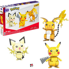 Mega Construx Postav a vystav si Pikachu a jeho vývojové Trio