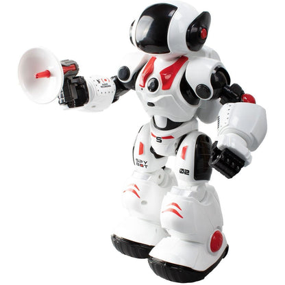 Robot Zigybot James, špion, programovací, 20 funkcí, 27 cm