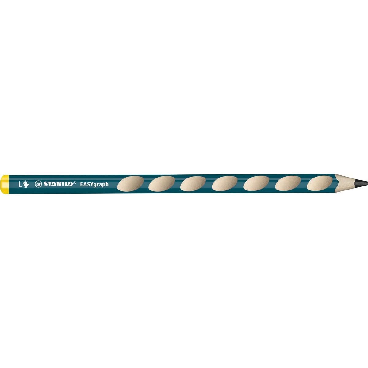 Ergonomická grafitová tužka pro leváky STABILO EASYgraph petrolejová 1 ks HB