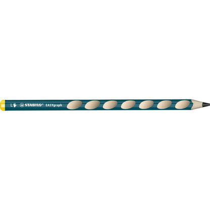 Ergonomická grafitová tužka pro leváky STABILO EASYgraph petrolejová 1 ks HB