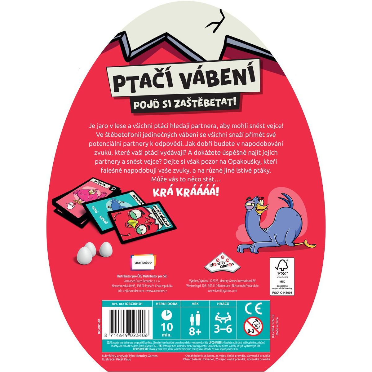 Asmodee Ptačí vábení