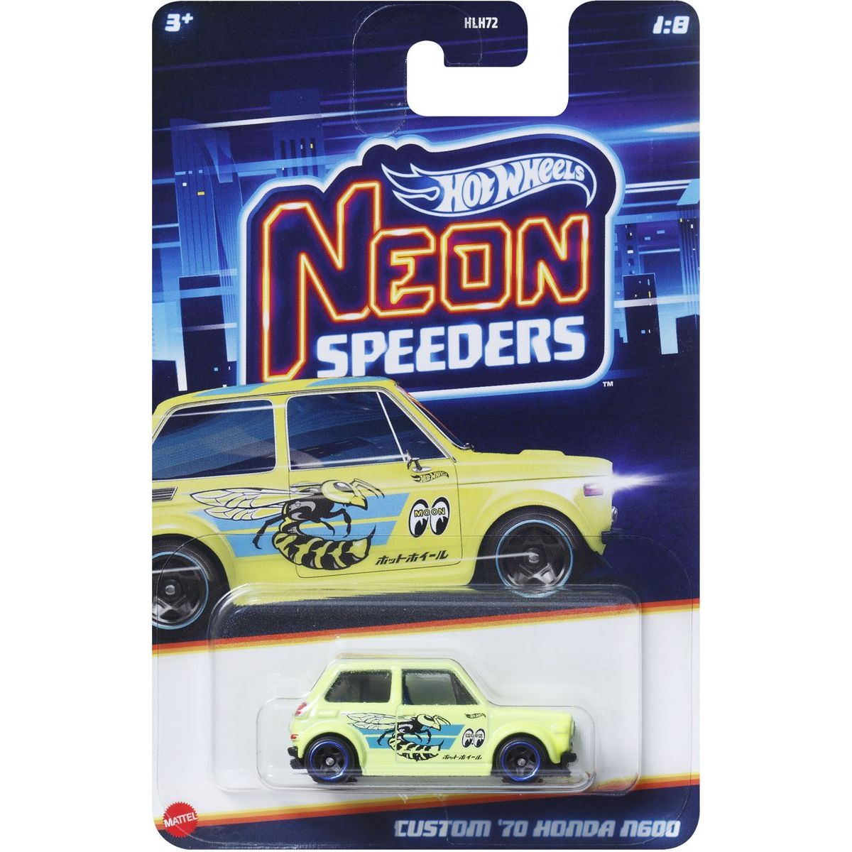 Mattel Hot Wheels autíčko Neon Speeders 1:64