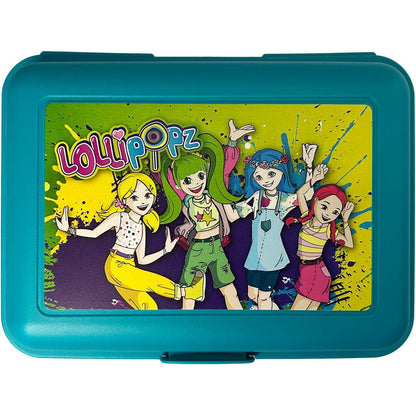 Epee Lollipopz svačinový box tyrkysový