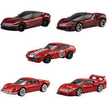 Hot Wheels 5ks angličák - Ferrari