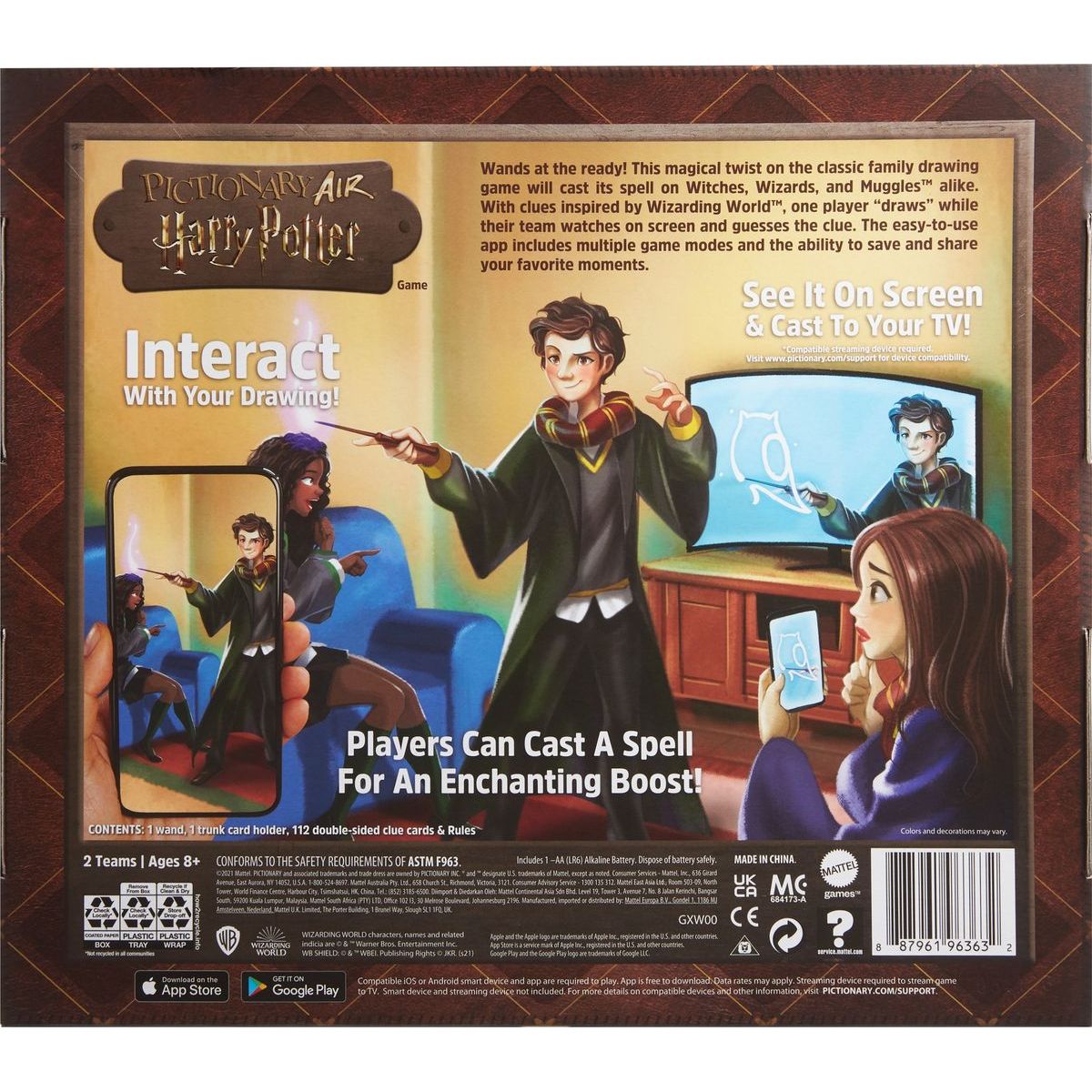 Mattel Pictionary Air Harry Potter CZ