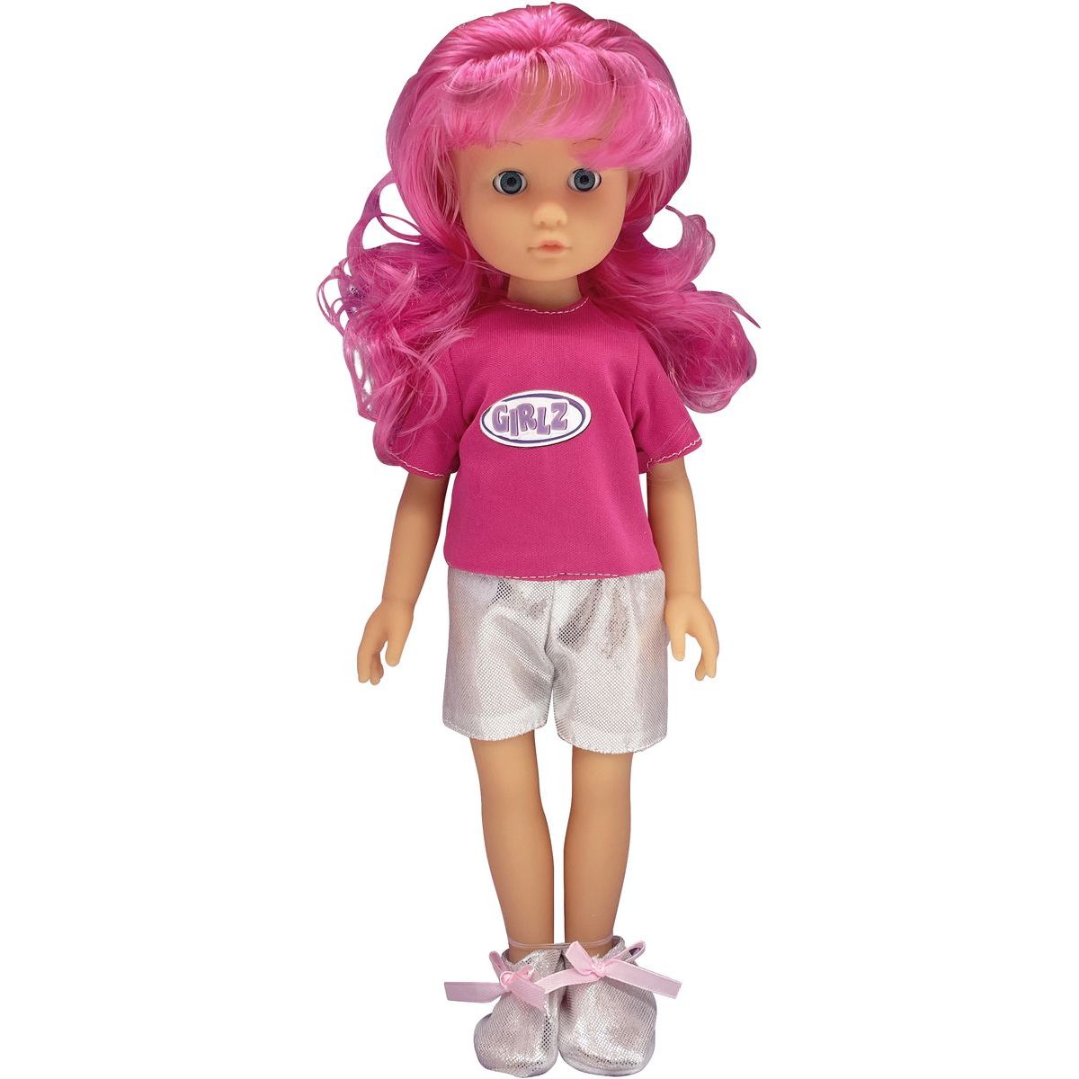 Dimian Bambolina 35 cm růžové vlasy