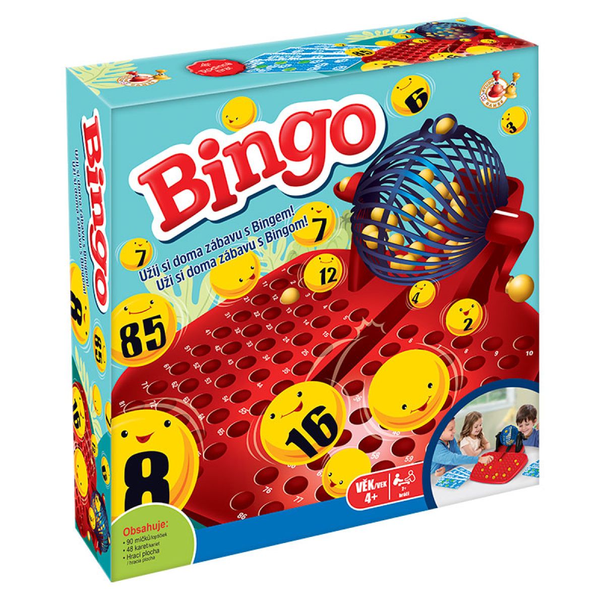 Sparkys STUDO GAMES - Bingo červené