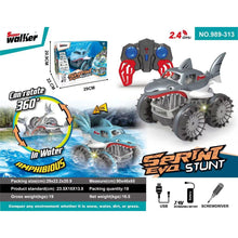 Alltoys Obojživelný žralok RC šedý