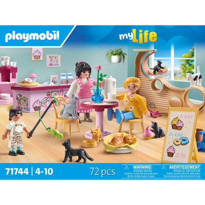 Playmobil 71744 Kočičí kavárna