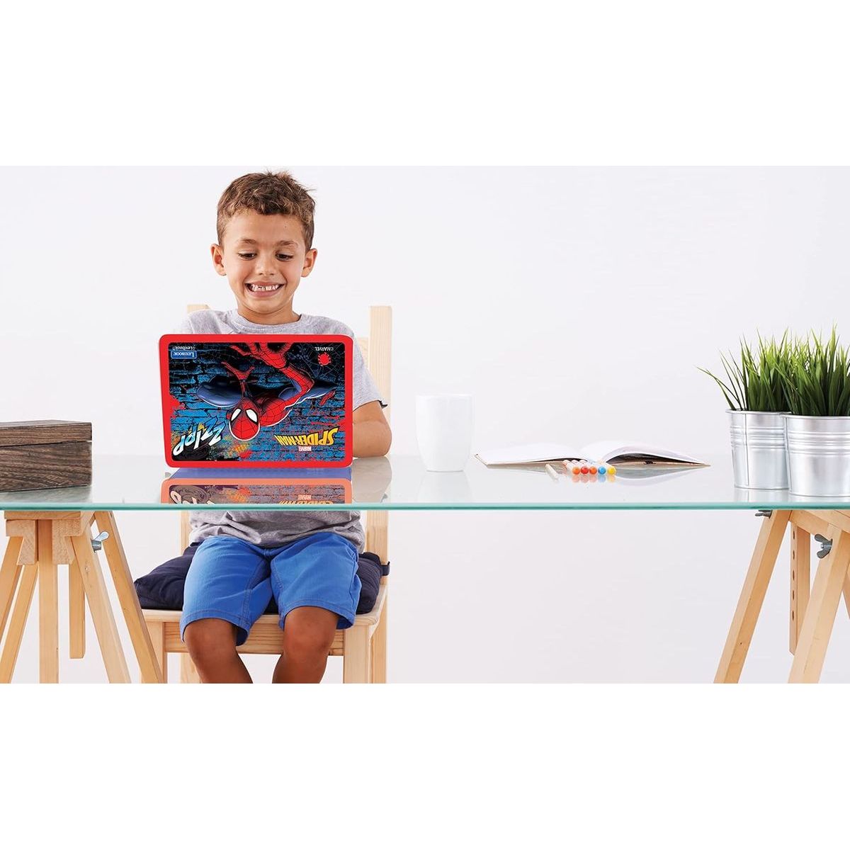 Lexibook Česko-anglický vzdělávací notebook Spider-Man