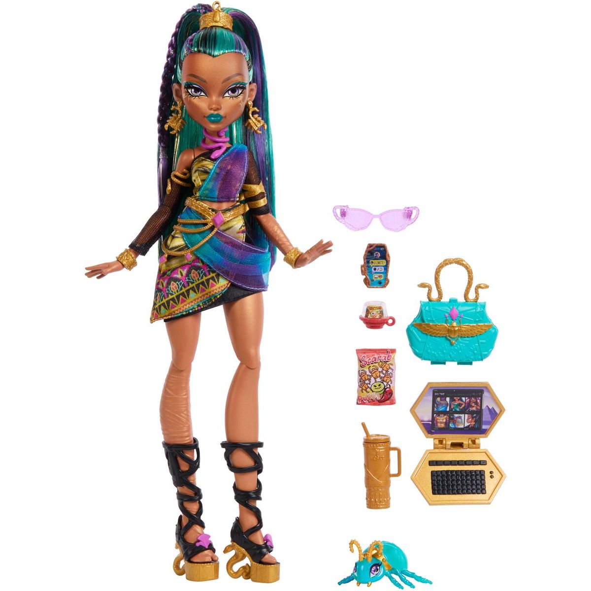 Monster High Panenka monsterka - Nefera