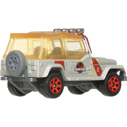 Mattel Matchbox Jurský svět 4 ks angličák a dinosaurus
