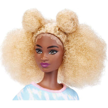 Barbie modelka 30 cm - batikovaný krátký overal