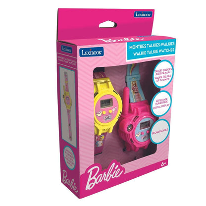 Lexibook Hodinky Barbie s vysílačkou s dosahem 200 m